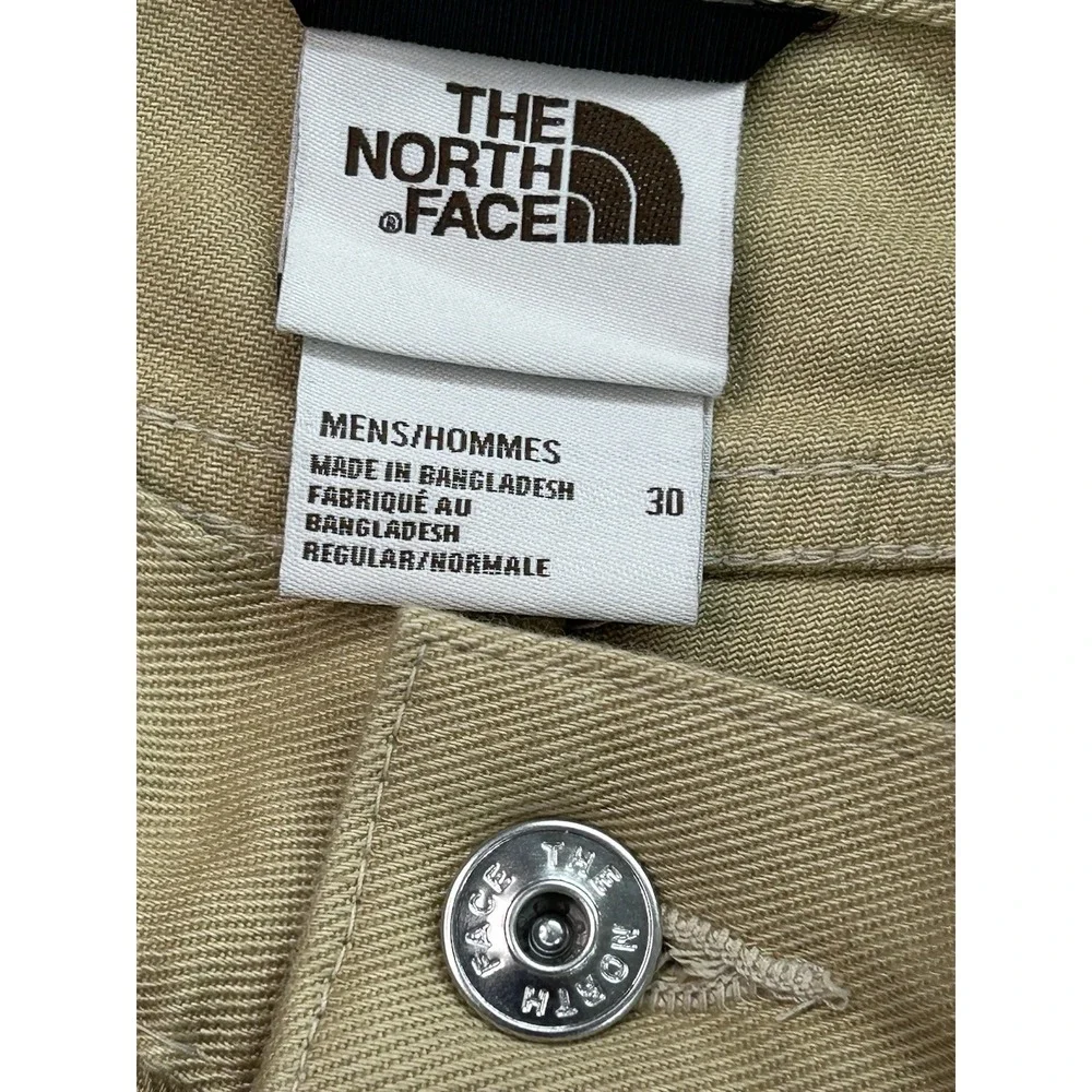 The North Face Men Field 5-Pocket Pants Mens 30x32 Khaki Stone Camping Hiking